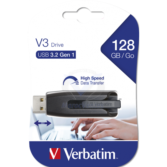 CLÉ USB V3 USB 3.2 GEN 1 - 128 GO 49189